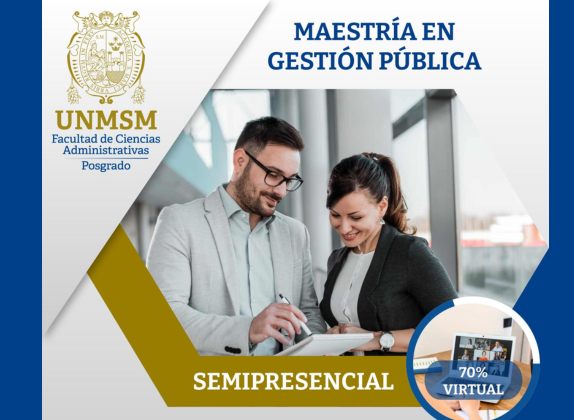 maestría en gestión pública unmsm